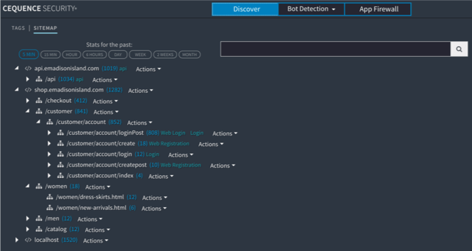 Discover screen - API Spartan SaaS