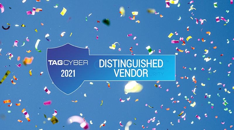 TAG Cyber Distinguished Vendor