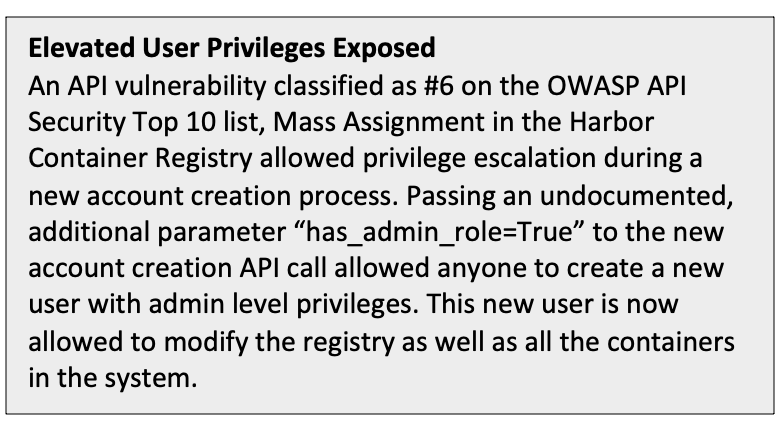 Elevated User Privileges Exposed