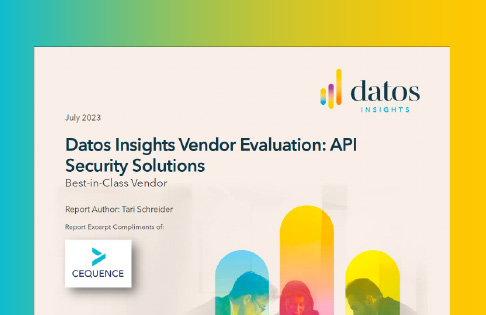 200 Point Evaluation of API Security Solutions By Datos Insights