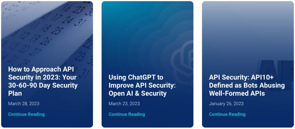 The API Bites Knowledge Hub offers videos, articles, and documents focused on API security – all in bite-sized chunks. 