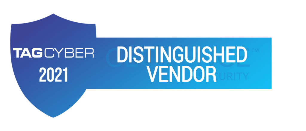 TAG Cyber Distinguished Vendor 2021
