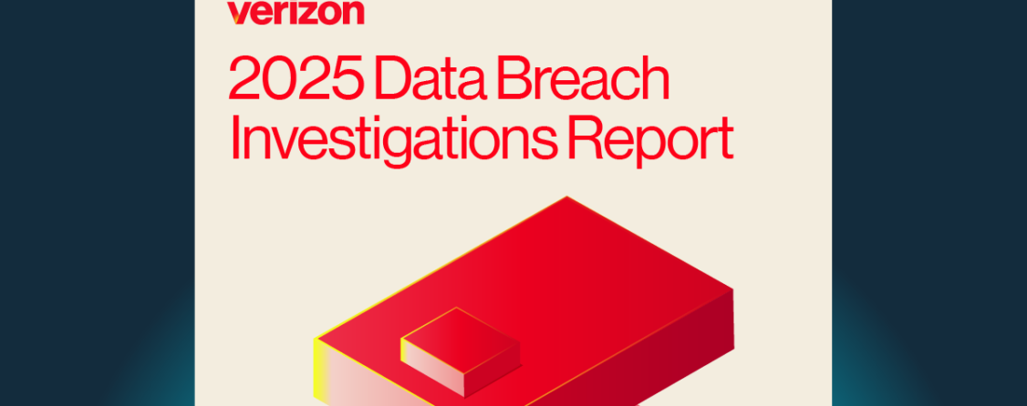 A screenshot of the cover of the Verizon 2025 Data Breach Investigations Report